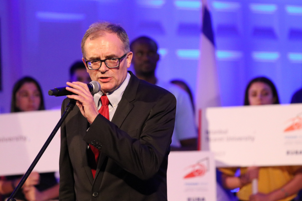 Speeches at EUC Basketball 2019 opening ceremony