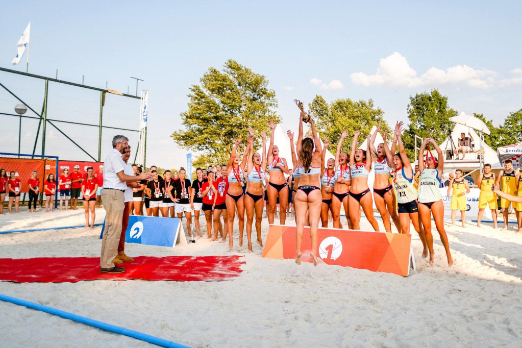 Women's Beach Handball winners