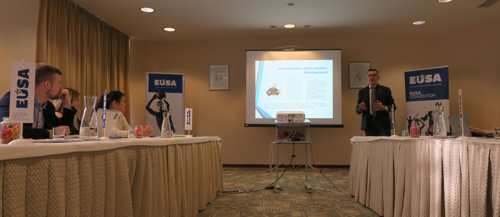 AIPS Europe presentation by it President Mr Charles Camenzuli