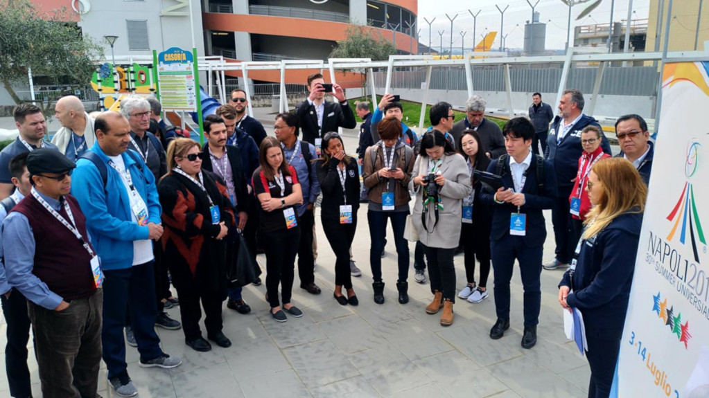 Head of Delegation site visit to Napoli