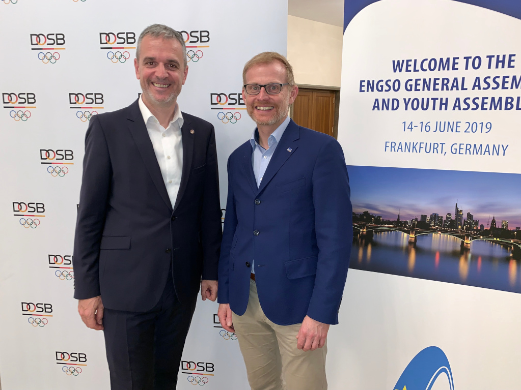 Matjaz meeting German representatives