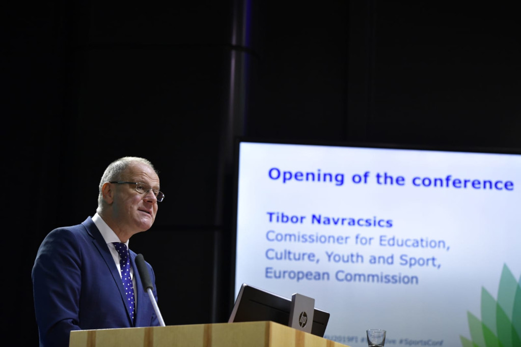 Tibor at Ewos opening