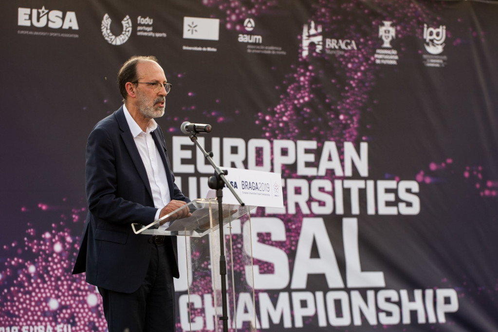 Rector of University Futsal opening ceremony