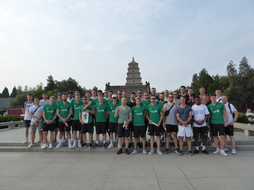 German university team exploring China