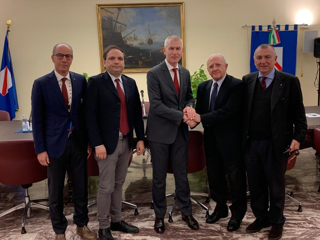 Oleg Matytsin at Head of Delegates Meeting reception