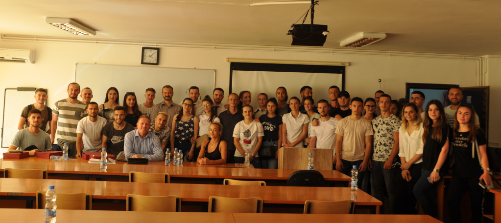 All present at lectures in Pristina