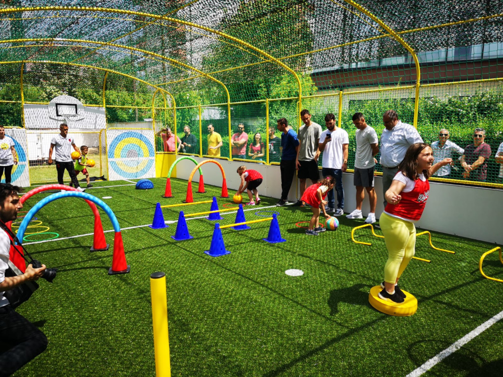 New soccer courts opening in Pristina