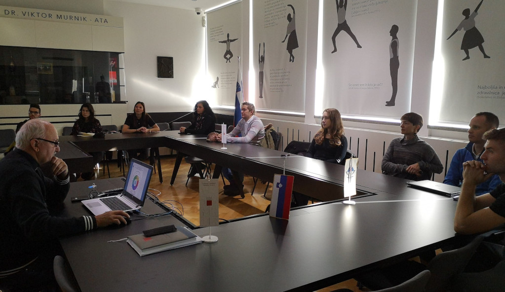 Presentation at Sports Faculty