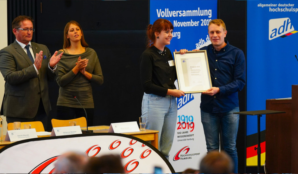 Award for Ms Michele Pergande