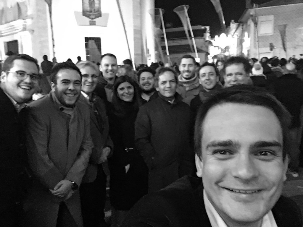 Attending traditional cultural event in Aveiro