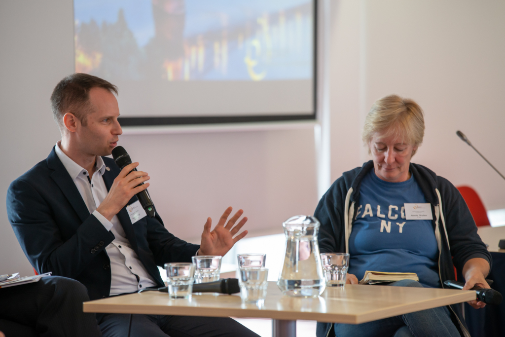 Andrej Pisl, Communications and Projects Manager represented EUSA