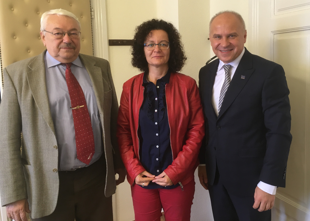 Mr Kiss, Ms Horvath and Mr Roczek