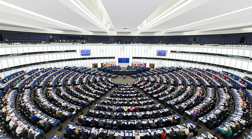 EU Parliament session in Strasbourg