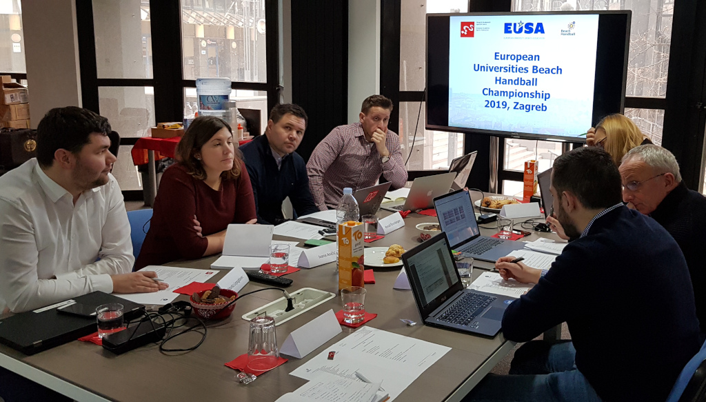 EUSA and EHF meeting with local organisers