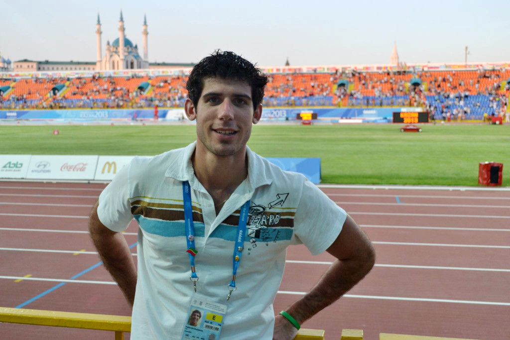 Fabio at the 2013 Summer Universiade Kazan