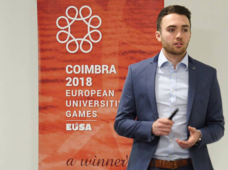 EUSA Office welcomes Liam Smith as a staff member