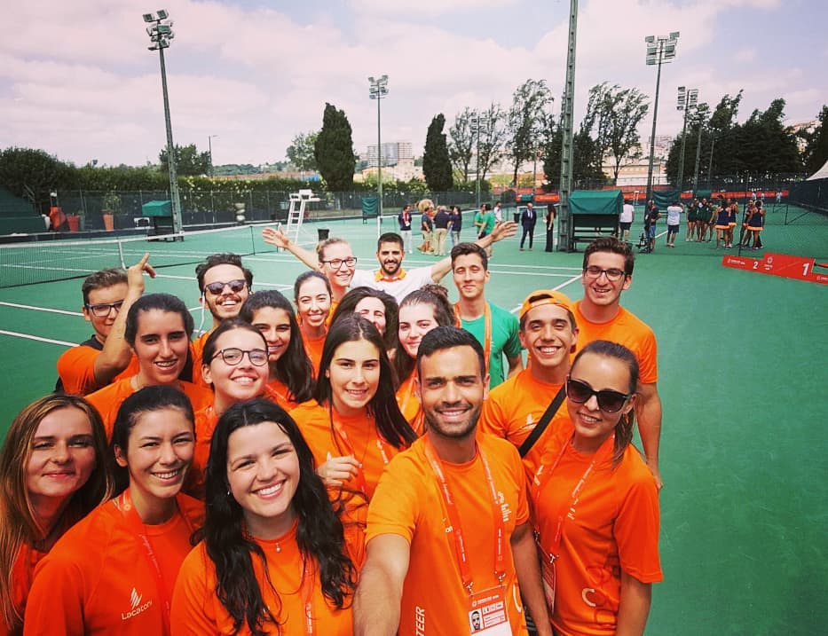 International volunteers are key parts of EUSA events