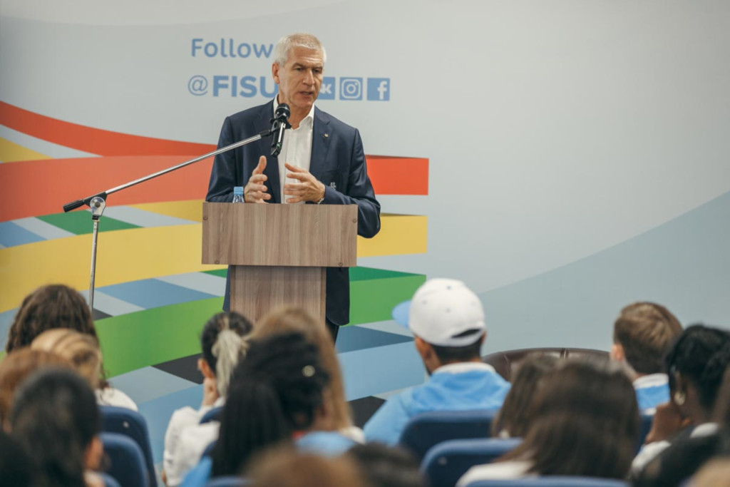 FISU President Mr Oleg Matytsin