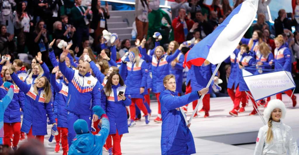 March pass of the participants