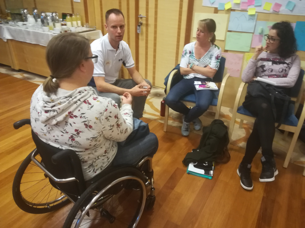 Mr Andrej Pisl giving consultations