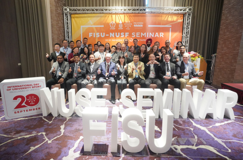 All attendees at FISU-NUSF Seminar