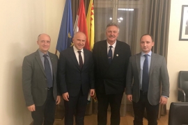 EUSA President visits EUG2024 Host City Miskolc