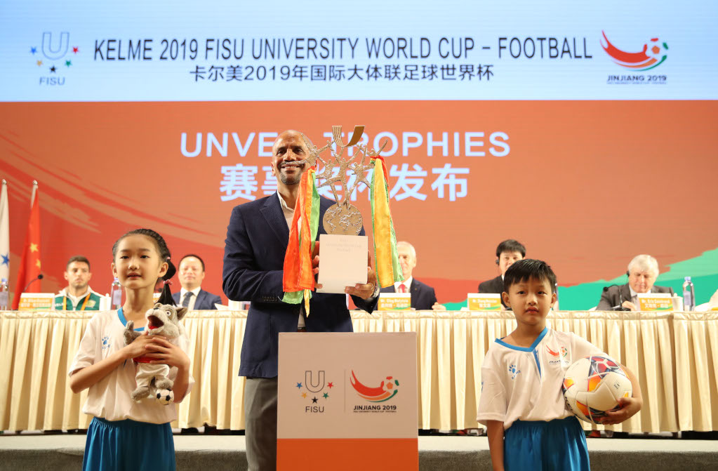 2019 FISU University World Cup guest Sebastien Veron