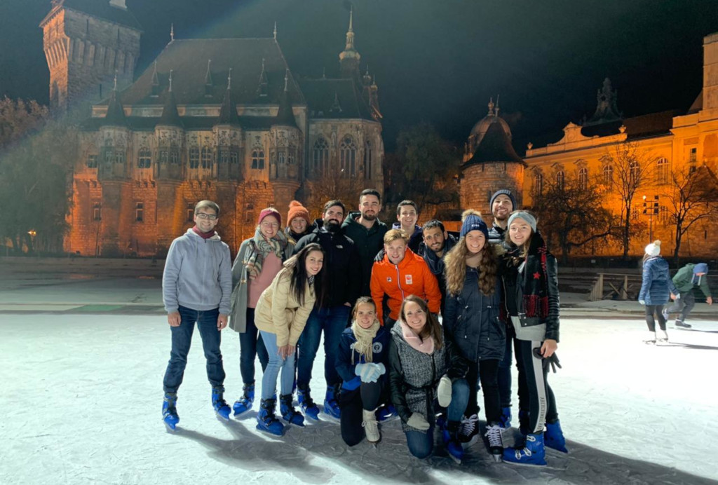 Ice Skating group photo (Photo by: Ekaterina Gorokhova)