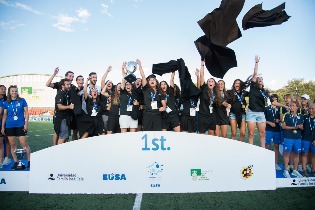 Women's EUC Football 2019 winners