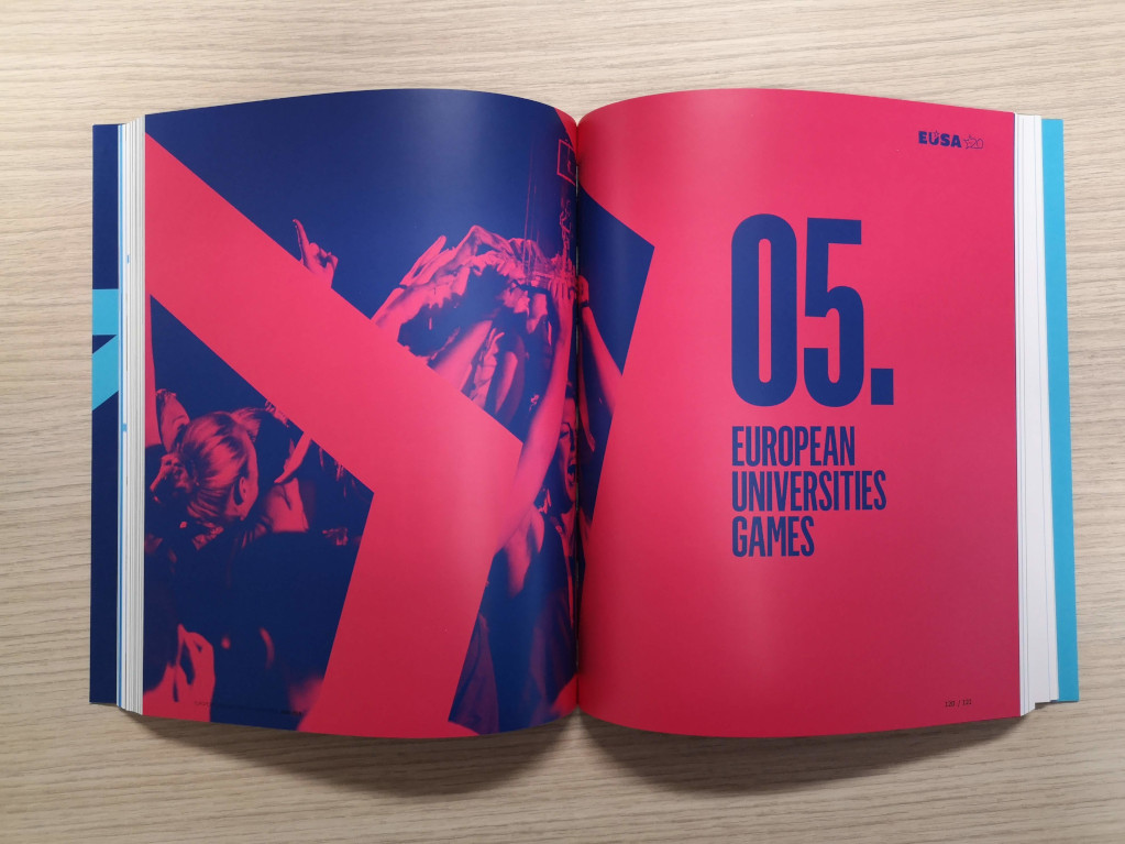 EUG pages in 20th anniversary book