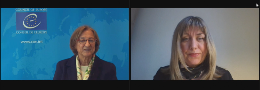 Council of Europe Deputy Secretary General Ms Gabriela Battaini-Dragoni