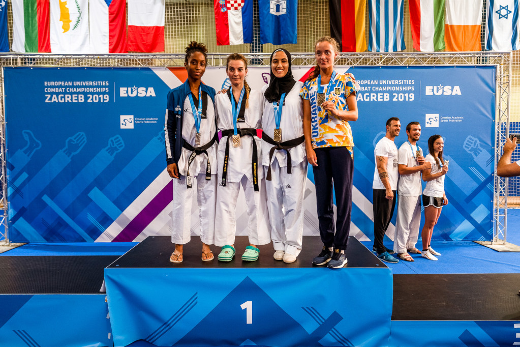 Medals awarded at EUC Combat 2019