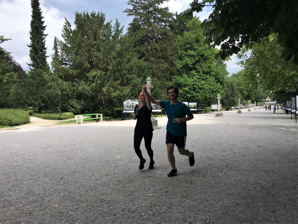 EUSA Challenge finish