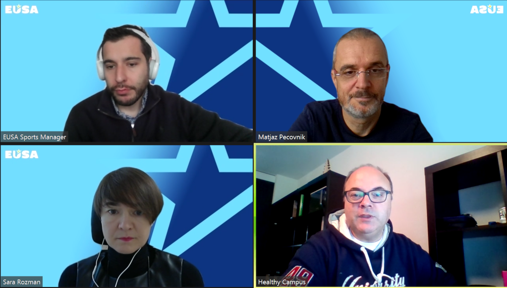 Healthy Campus meeting with EUSA