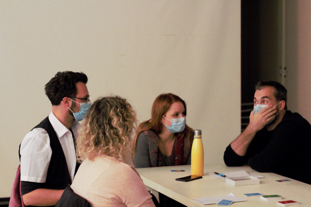 Nives volunteering even through the COVID-19 outbreak