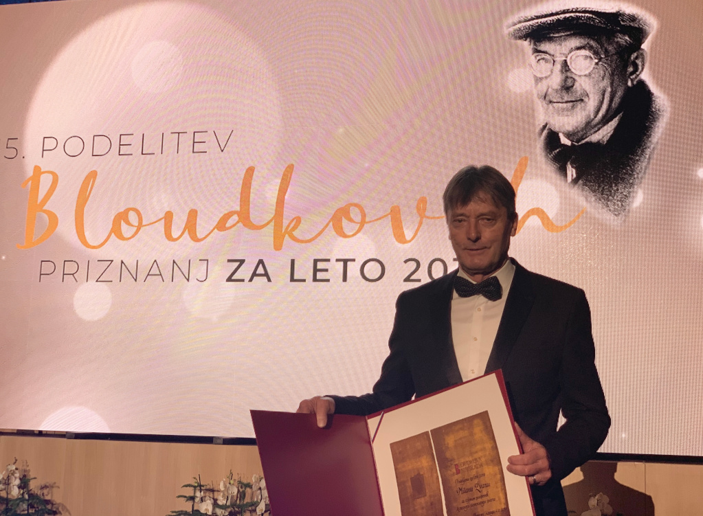 Mr Milan Zvan, recipient of Bloudek Award 2019