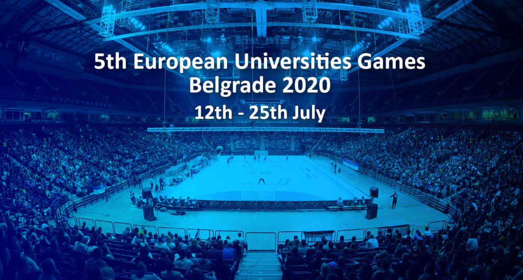 Belgrade, Serbia will host the 5th European Universities Games in 2020