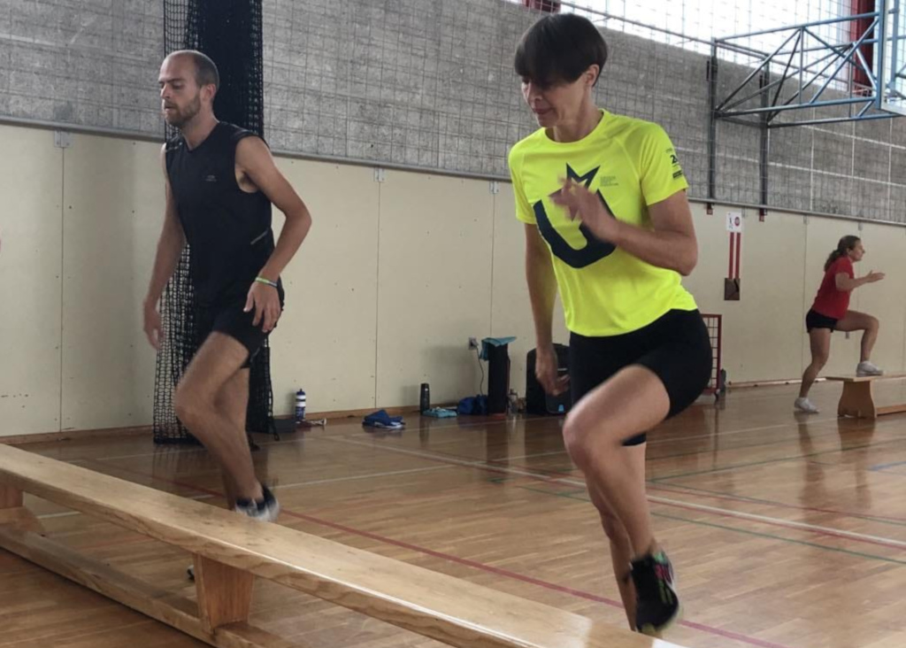 Part of the European Fitness Badge Test exercises