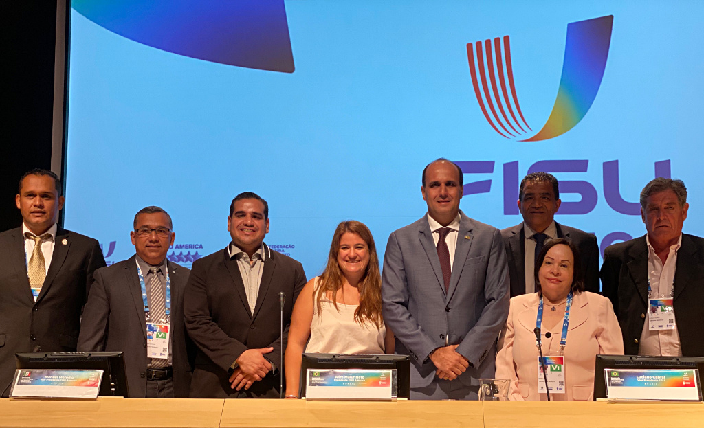 Newly elected FISU America Executive Committee