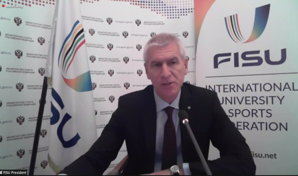 Report by FISU President Mr Oleg Matytsin