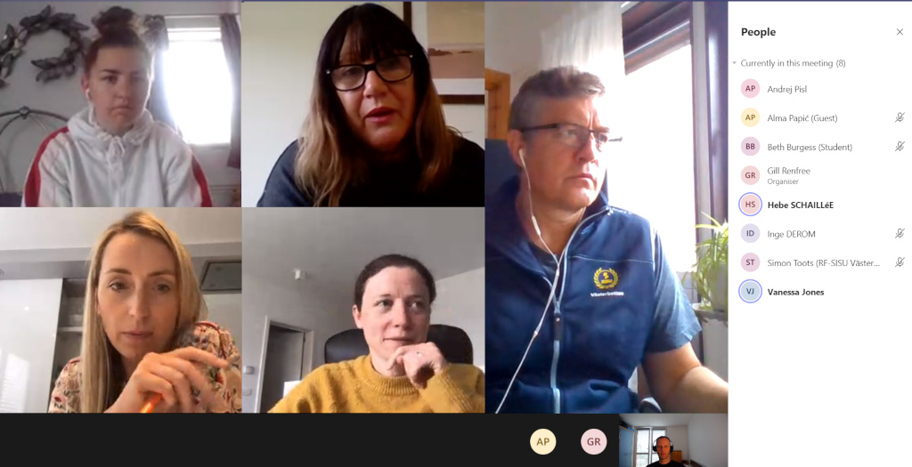 GETZ partners online meeting