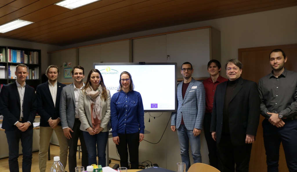 Participants of the Match point project meeting