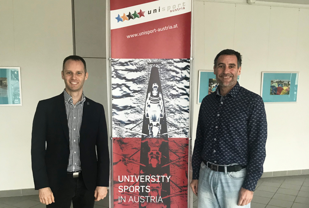 EUSA and Unisport Austria representatives
