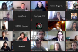 ESU Board Meeting takes place online