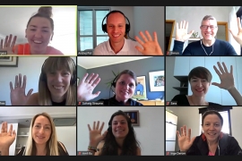 GETZ project partners connect online