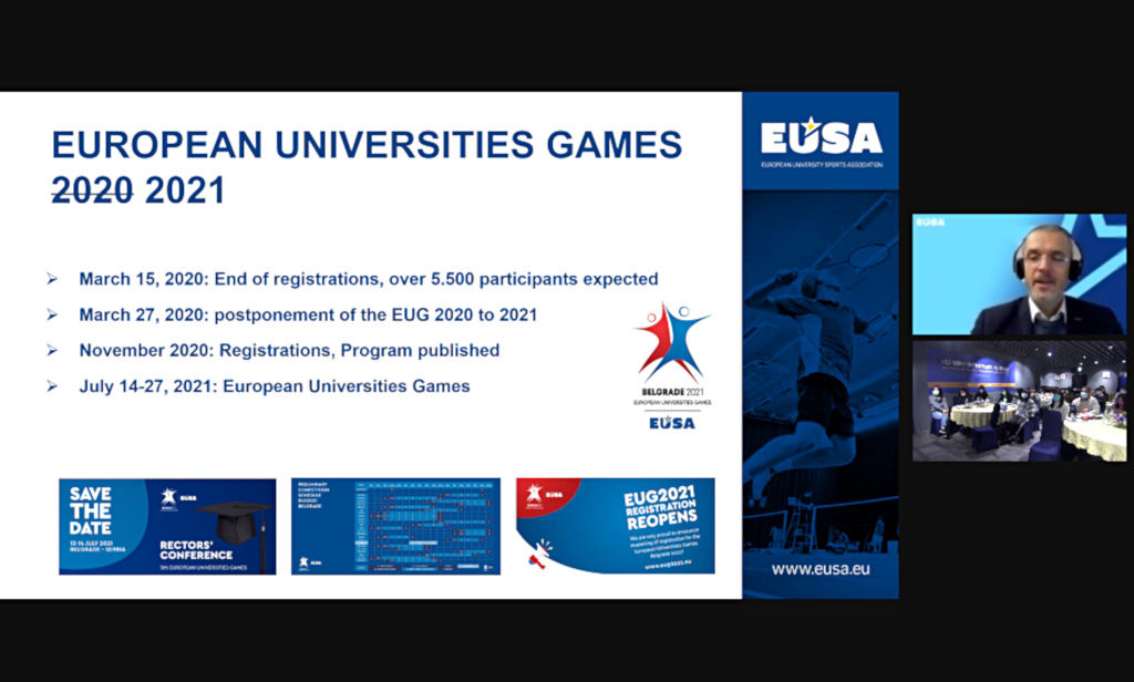 Presentation of EUSA activities
