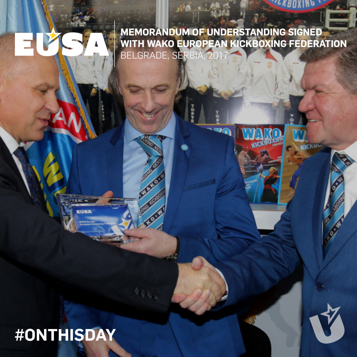 Mou with WAKO Europe