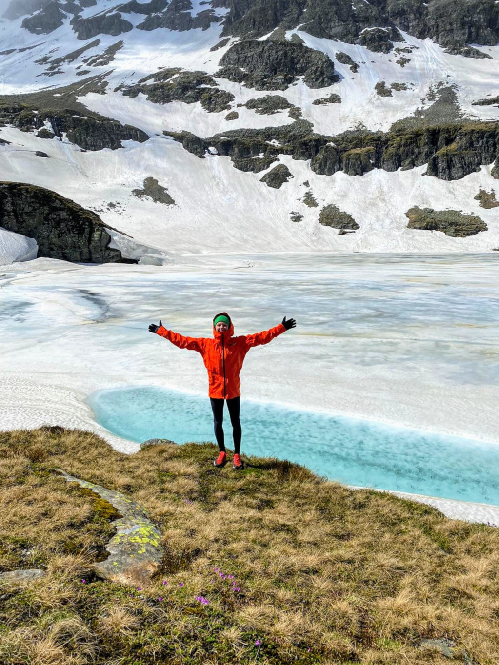 Lisa Dengg enjoying nature