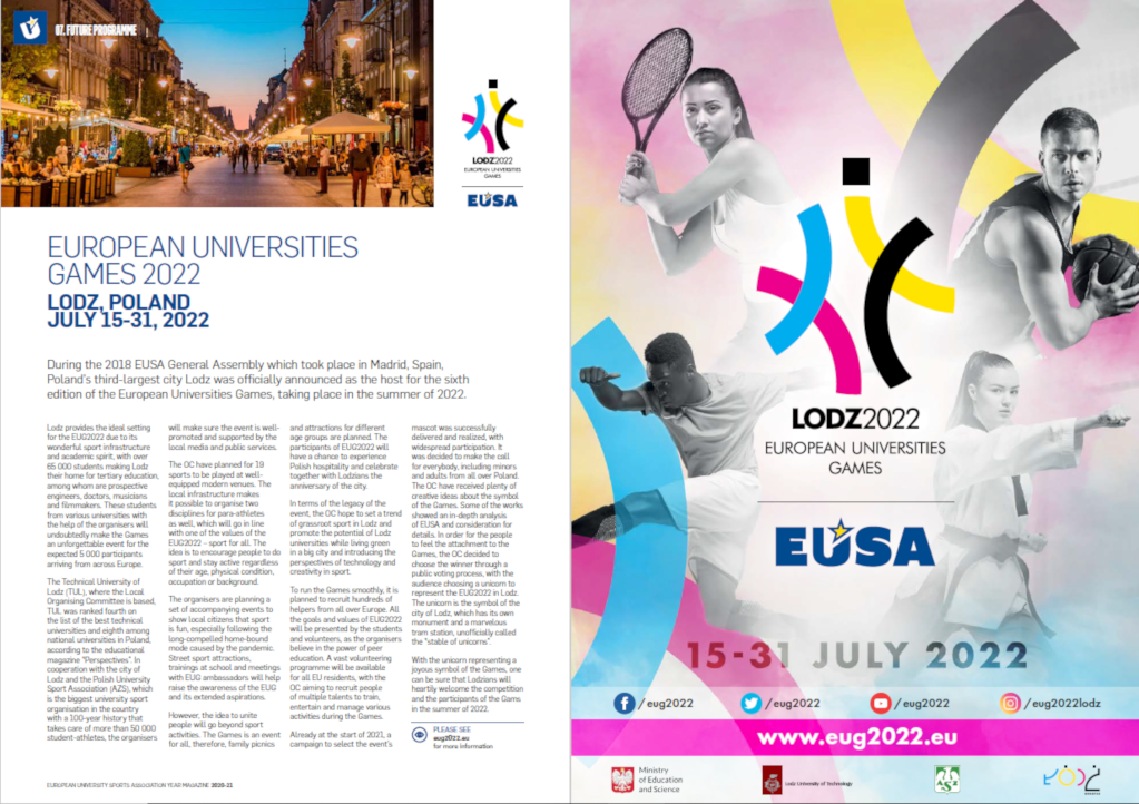 EUSA Magazine future programme