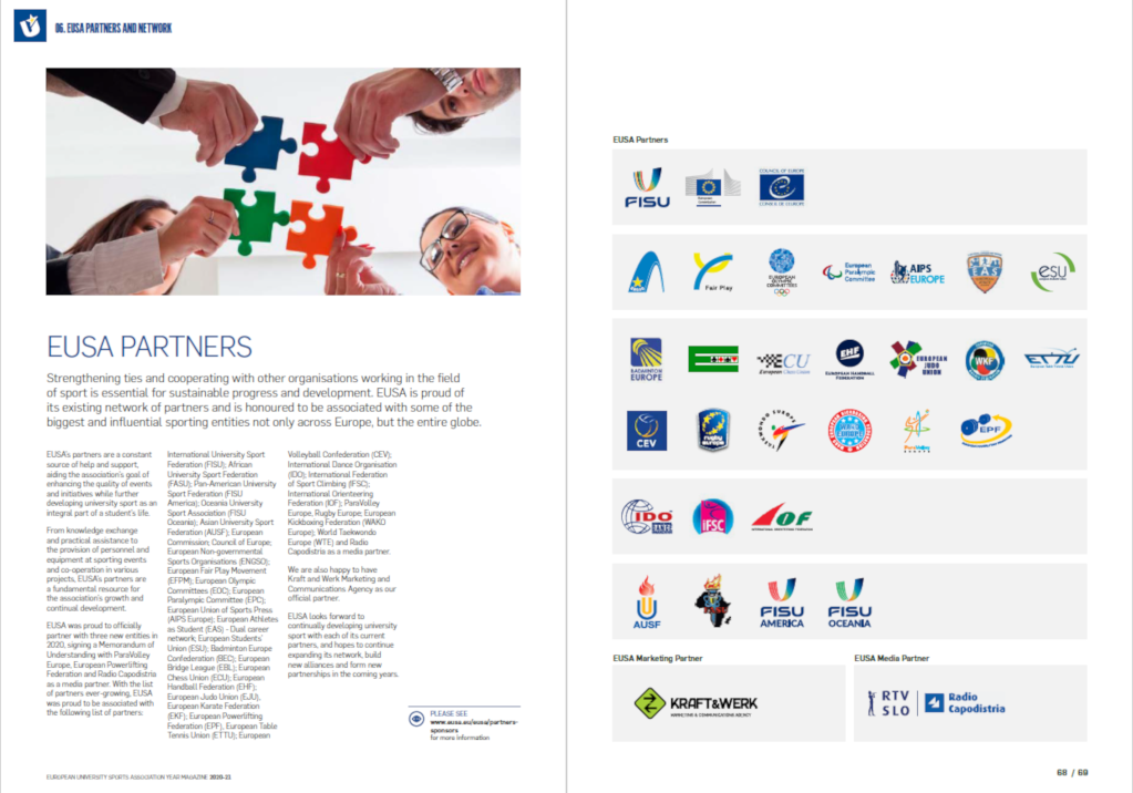 EUSA Magazine partners